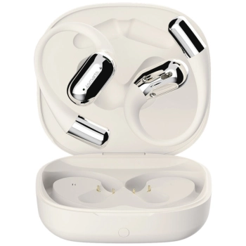 Słuchawki Bluetooth 4smarts SkyBuds OWS  z ekranem AI beżowy