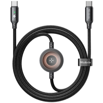MCDODO ŁADOWARKA INDUKCYJNA DO APPLE WATCH 2W1 KABEL DO IPHONE MACBOOK 60W