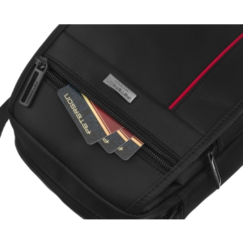 Peterson saszetka nerka męska crossbody listonoszka na ramię z klapką