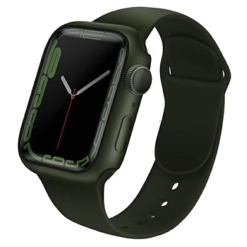 UNIQ etui Legion Apple Watch Series 7/8/9 45mm zielony/green