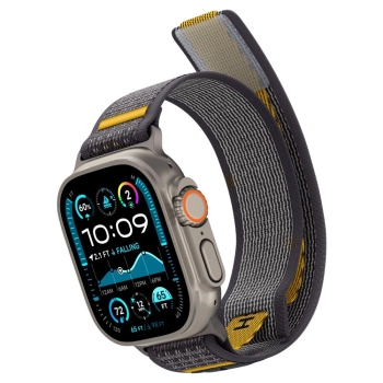 Pasek Spigen Athlex Air na Apple Watch 44 / 45 / 46 / 49 mm - szary
