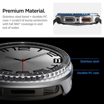 SPIGEN BEZEL TUNE PRO DIVER SAMSUNG GALAXY WATCH 8 (44 MM) BLACK