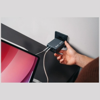 Verbatim Ładowarka sieciowa GaN 200W3xUSB-C/USB-A + Adapter EU/UK/US GNC-200 32204