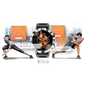 Smartwatch Gravity do codziennego noszenia i aktywności