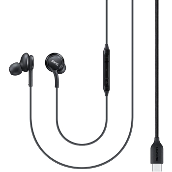 Słuchawki przewodowe Samsung EO-IC100BBE USB-C Stereo Hi-Fi (OOB Bulk - opakowanie zastępcze) - czarne