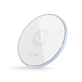 TECH-PROTECT QI15W-C1 WIRELESS CHARGER 15W WHITE