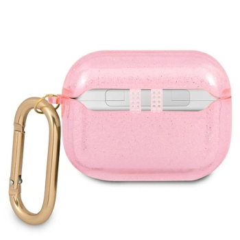 Guess GUAPUCG4GP AirPods Pro coverróżowy/pink Glitter Collection