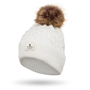 Czapka PTN HAT-06 biała elegancka do codziennego noszenia