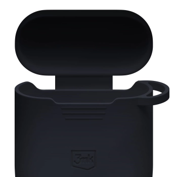 Accessories - Apple AirPods 4 - 3mk Silicone AirPods Case Black
