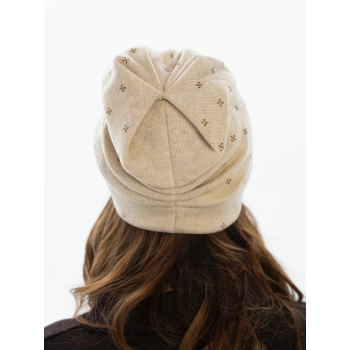 Czapka beanie damska PETERSON elegancka jesień zima