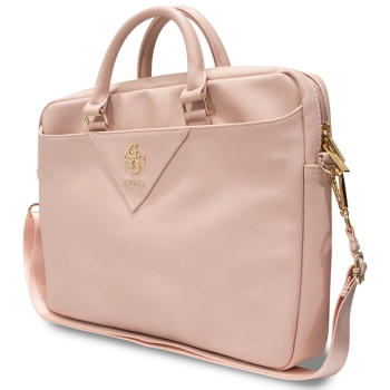 Guess Torba GUCB15ZPGSTEGP 16różowy/pink Triangle 4G