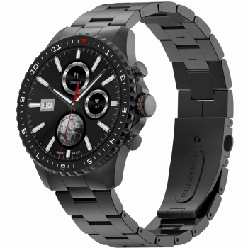Smartwatch Męski GRAVITY GT16-2 Black / Czarna Bransoleta