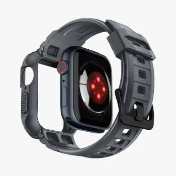 SPIGEN RUGGED ARMOR PRO APPLE WATCH 4 / 5 / 6 / 7 / 8 / 9 / SE (44 / 45 MM) DARK GREY