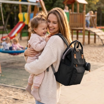 Plecak dla mamy torba do wózka Peterson mommy bag pojemny wielofunkcyjny