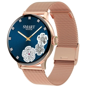 Smartwatch Damski GIEWONT Złoto do Codziennego Noszenia