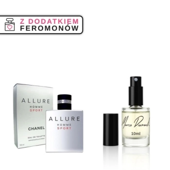 Perfumy nr 771 10ml z feromonami - zamiennik inspirowany Allure Homme Sport od Chanel