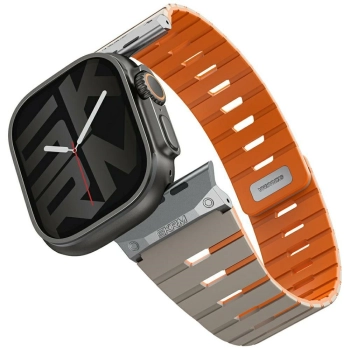 Pasek Skinarma Gemini do Apple Watch     49/46/45/44 mm szary