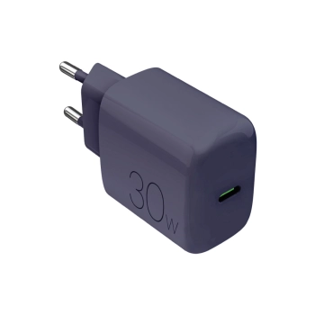 Ładowarka sieciowa Puro Pro Lite 30W USB-C  - szara