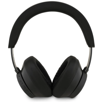Słuchawki nauszne Guess Bluetooth ENC    Saffiano Triangle Logo czarny