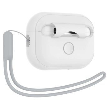 SPIGEN SILICONE FIT STRAP APPLE AIRPODS PRO 1 / 2 WHITE/GREY