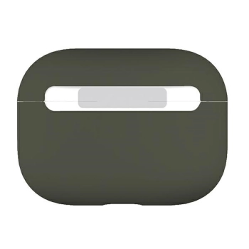 UNIQ etui Lino AirPods ProSilicone szary/grey moss