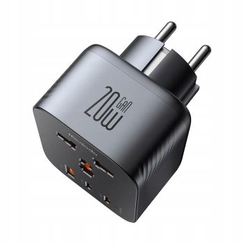 MCDODO PRZEJŚCIÓWKA ŁADOWARKA ADAPTER PODRÓŻNY WTYCZKA EU 3 X USB-C USB-A