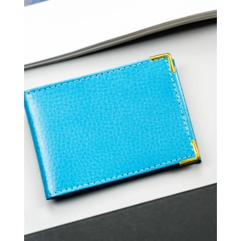 Etui na karty skórzane 301-BL-BLUE