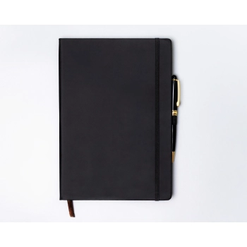 Notes planer notatnik B5 z gumką organizer w kropki zeszyt Peterson
