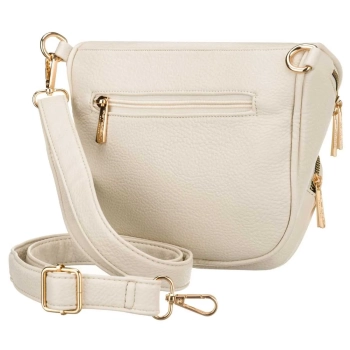 Torebka damska crossbody ze skóry ekologicznej na ramię