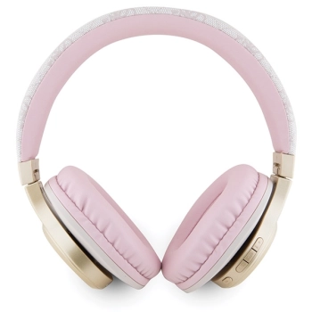 Guess słuchawki nauszne BluetoothGUBH604GEMP różowy/pink 4G Script