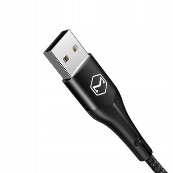 MCDODO KABEL USB-C SZYBKIE ŁADOWANIE DO SAMSUNG ŁADOWARKA USB TYP C LED 1M