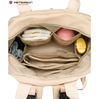 Plecak do wózka dla mamy mommy bag Peterson torba wielofunkcyjny