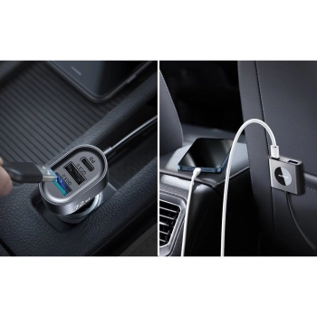 JOYROOM JR-CL05 5-PORT USB CAR CHARGER 72W BLACK