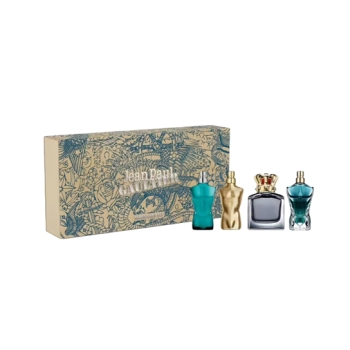 Zestaw Jean Paul Gaultier Miniatures Collection Man: Le Male Edt 7ml + Scandal Edt 7ml + Le Male Elixir Edp 7ml + Beau Edt 7ml