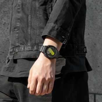 Pasek Spigen Rugged Armor Pro na Samsung Galaxy Watch 8 44 mm - czarny mat
