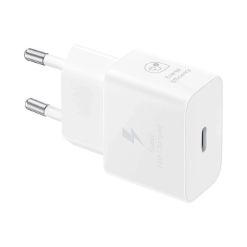 Ład. siec. Samsung EP-T2510NW 25WFast Charge biały/white (bez kabla)