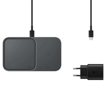 Ładowarka indukcyjna Samsung EP-P5400TB+ ład. siec. ciemno szary/dark gray Duo