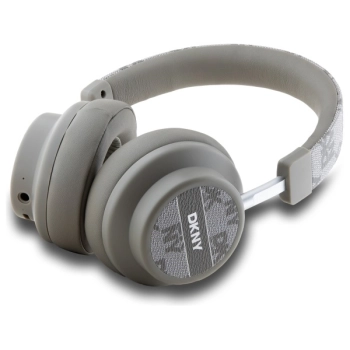 DKNY słuchawki nauszne Bluetooth         DKBHM2PCSHLE beżowy/beige Checkered Pattern