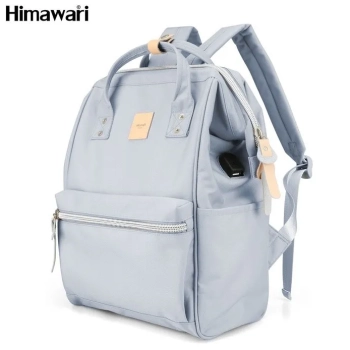 Plecak Himawari sportowy outdoor damski modny na laptopa z portem USB