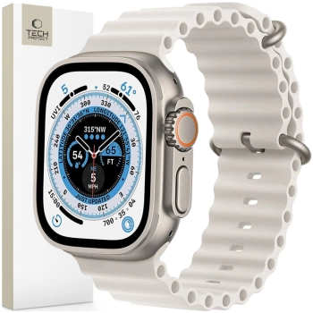 TECH-PROTECT ICONBAND PRO APPLE WATCH 6 / 7 / 8 / 9 / 10 / SE / ULTRA 1 / 2 (44 / 45 / 46 / 49 MM) BEIGE