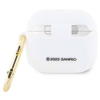 Hello Kitty HKA33DKHSH Airpods 3 coverbiały/white Silicone 3D Kitty Head