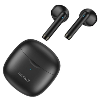 USAMS Słuchawki Bluetooth 5.0 TWS IAseries bezprzewodowe czarny/black BHUIA01 (US-IA04)