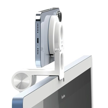 SODI Wielofunkcyjny uchwyt indukcyjny3w1 do iMaca BM-330 biały/white MagSafe