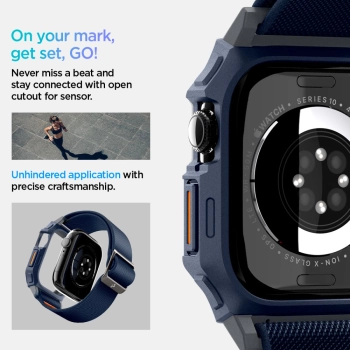 SPIGEN LITE FIT PRO APPLE WATCH 10 (46 MM) NAVY BLUE