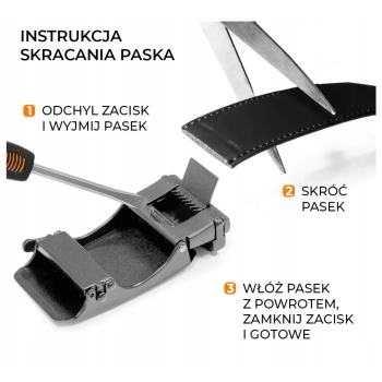 Pasek PU+skóra 35 mm PTN AB35-115-03-PUL BROWN