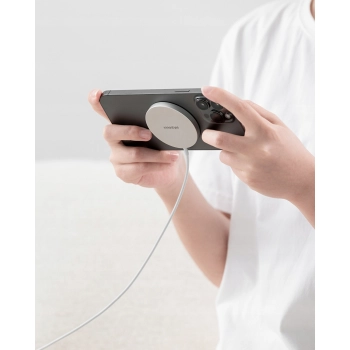 INNOSTYLE MAGEASE ŁADOWARKA INDUKCYJNA BEZPRZEWODOWA DO MAGSAFE IPHONE MAGEASE 15W CZARNA