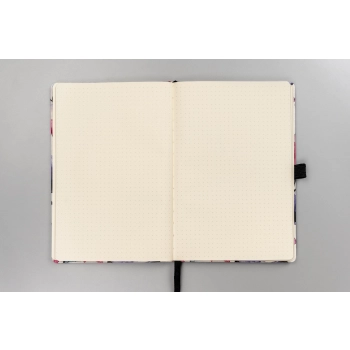 Notatnik PETERSON A5 w kropki notes twarda oprawa z gumką planer 100 kartek