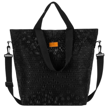Torba torebka shopper na ramię damska zakupowa na zakupy z paskiem Rovicky