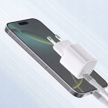 MCDODO SZYBKA ŁADOWARKA SIECIOWA ZASILACZ USB TYP C 30W + KABEL USB-C 1M