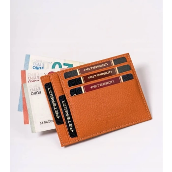 Skórzane etui na dokumenty i banknoty - Peterson